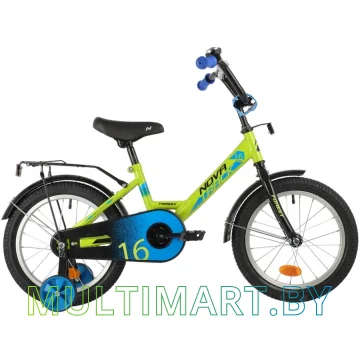 Детский велосипед Novatrack Forest 161FOREST.GN21 (зеленый/черный, 2021)